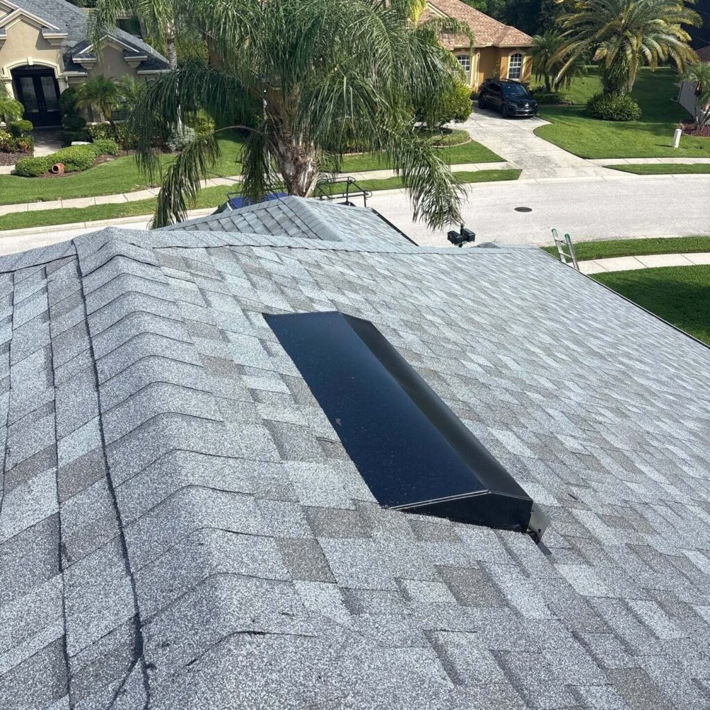 Shingle roof