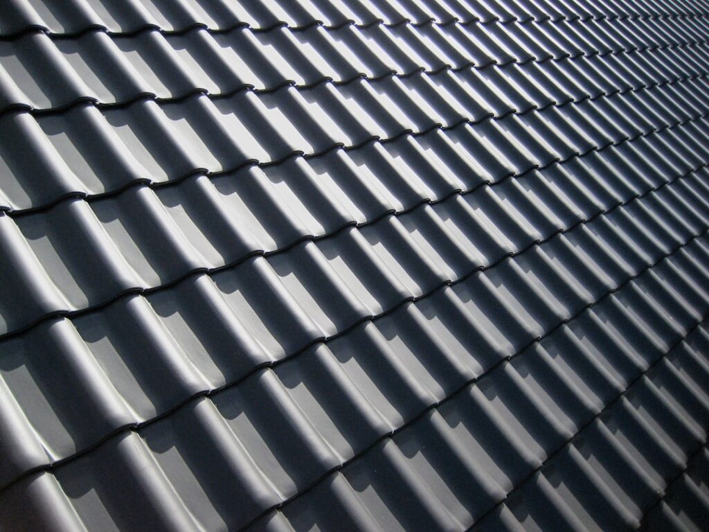 Clay tile roof