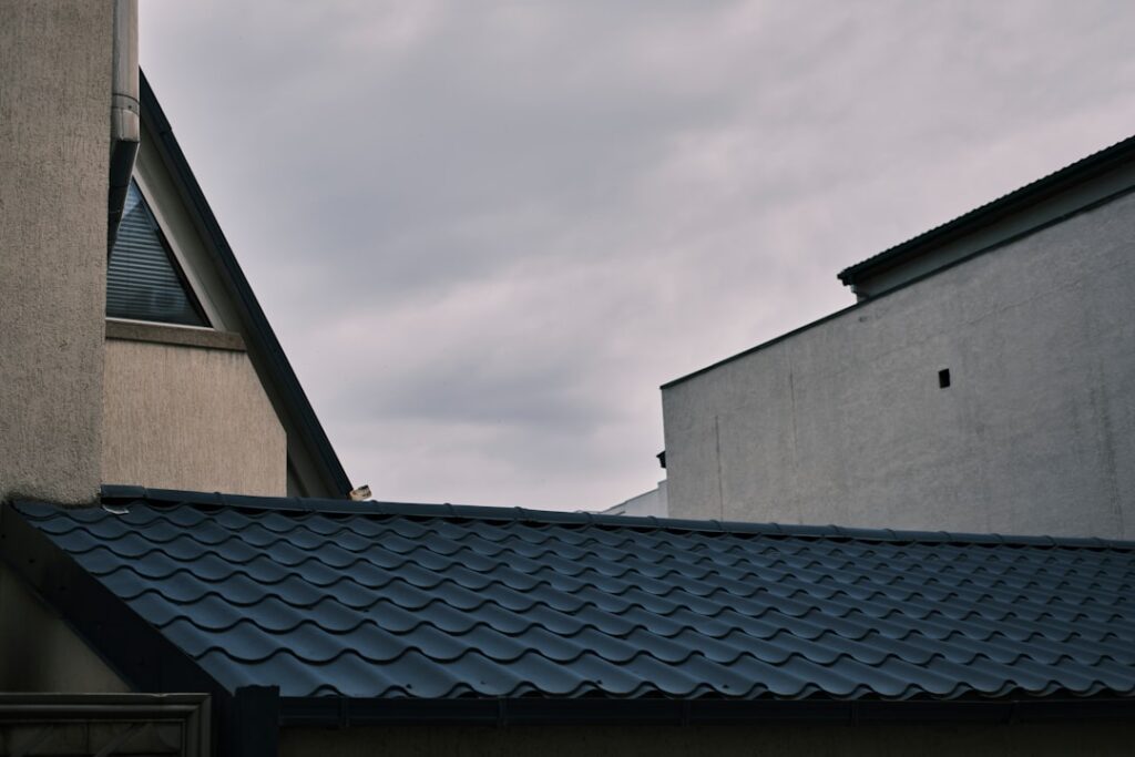 Premium synthetic slate roof