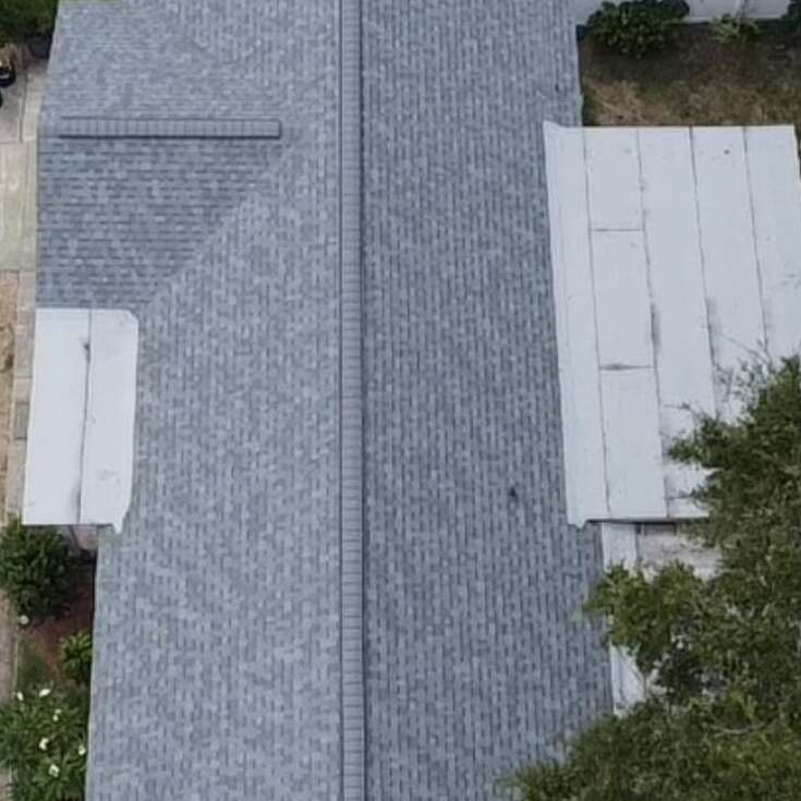 Asphalt shingle roof