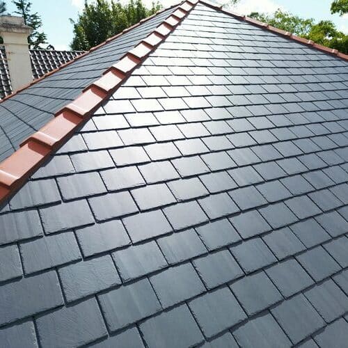 Slate roofing